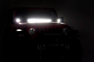 Jeep Gladiator LED Hood Kit - Rough Country - Spectrum Series - '20-'23